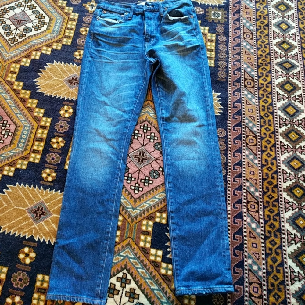 Madewell Slim High Rise Boyfriend Jeans